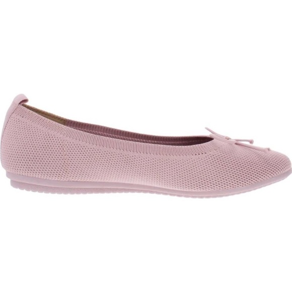 Vince Camuto Flanna Mauve Washable Knit Ballet Flats Size 8 - Picture 3 of 11